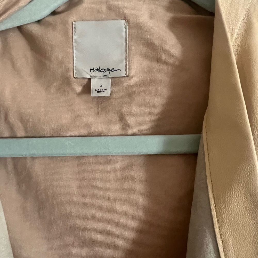 Halogen Leather Jacket - image 3